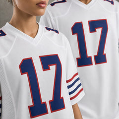 Josh Allen Buffalo Bills Polyester Alternate Game Jersey - 4