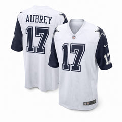 Dallas Cowboys Brandon Aubrey Alternate Game Jersey - 1