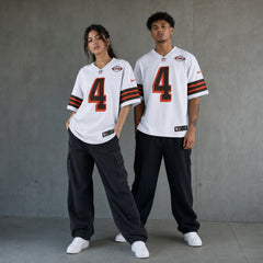 Cleveland Browns Deshaun Watson White Game Jersey - 3