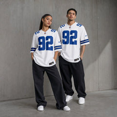 Dallas Cowboys Quinnen Williams White Game Jersey - 3