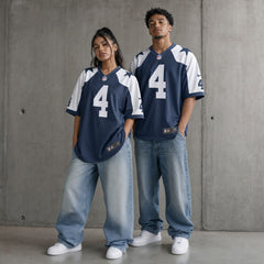 Dallas Cowboys Dak Prescott Navy Game Jersey - 3