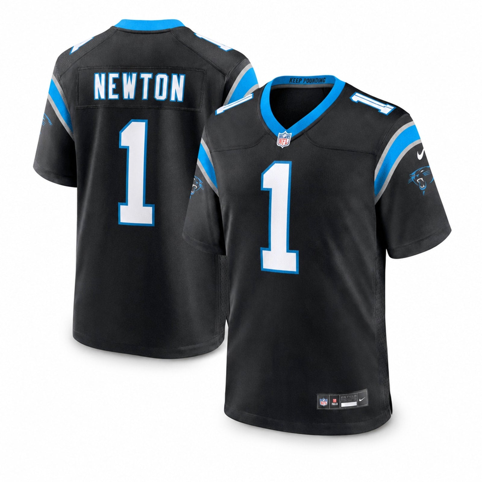 Carolina Panthers Cam Newton Retired Player Game Jersey - 1