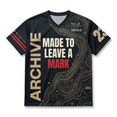 Archive Mesh Football Jersey Inspired by Air Jordan 1 Laser Jersey
