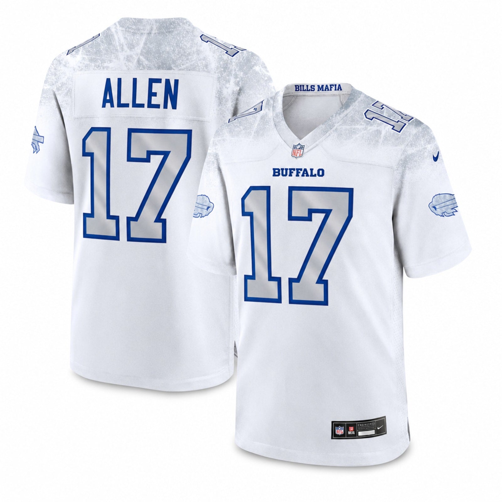 Buffalo Bills Josh Allen Men's Rivalries Game Jersey - 1