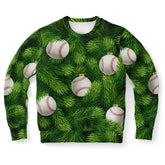 Baseball Tree Christmas Sweater