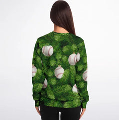 Baseball Tree Christmas Sweater