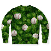 Baseball Tree Christmas Sweater