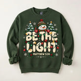 Be The Light Christmas Sweater – Funny Holiday Sweatshirt