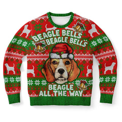 Beagle Bells Christmas Sweater – Funny Ugly Holiday Sweatshirt