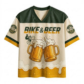 Bike & Beer Vintage Cycling Mesh Jersey
