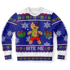 Bite Me Ugly Christmas Sweater