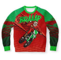 BRAAAP Santa 25 Christmas Sweater – Funny Ugly Holiday Sweatshirt