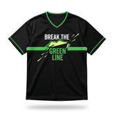 Break The Green Line Mesh Jersey Inspired by Air Zoom GT Cut 3 EYBL Jersey