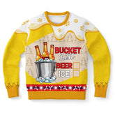 Bucket List: Beer and Ice Ugly Christmas Sweater