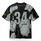 Built To Last Mesh Football Jersey Inspired by Giannis Freak 8 Etched In Stone Jersey