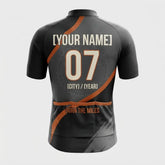 Burn the Miles Personalized Men’s Cycling Jersey Set – Custom Name & Number
