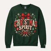 Christmas Spirit Sweater – Funny Holiday Sweatshirt