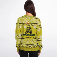 Don't Tread On Me Ugly Christmas Sweater