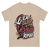 Eat Sleep Cycling Repeat - Cycling Sport Unisex Tee