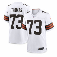 Cleveland Browns Joe Thomas White Game Jersey - 1