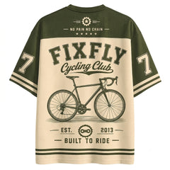 FixFly Built To Ride Cycling Club Mesh Jersey