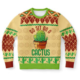 Go Sit On a Cactus Ugly Christmas Sweater