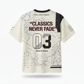 Honor The Original Mesh Football Jersey Inspired by Air Jordan 3 White Cement Reimagined Jersey