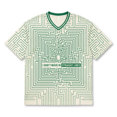 I Don't Move In Straight Lines Mesh Jersey Inspired by Kyrie Low 5 EYBL Jersey