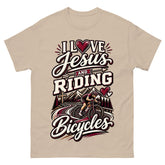I Love Jesus & Riding Bicycles - Cycling Sport Unisex Tee
