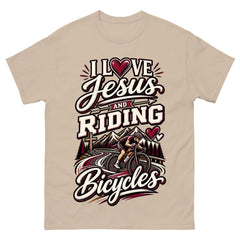 I Love Jesus & Riding Bicycles - Cycling Sport Unisex Tee