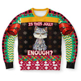 'Is This Jolly Enough?' Grumpy Cat Ugly Christmas Sweater