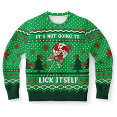 It's Not Going To Lick Itself Ugly Christmas Sweater