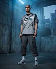 Leave A Mark Mesh Jersey Inspired by Air Jordan 5 Wolf Grey Jersey