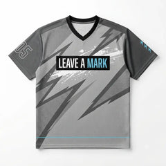 Leave A Mark Mesh Jersey Inspired by Air Jordan 5 Wolf Grey Jersey