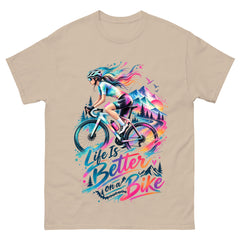 Life Is Better On A Bike - Women Cycling Sport Unisex Tee