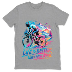 Life Is Better When You Ride - Men Cycling Sport Unisex Tee