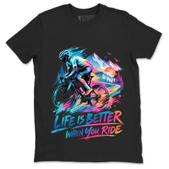 Life Is Better When You Ride - Men Cycling Sport Unisex Tee