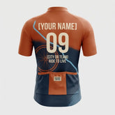 Live To Ride Men’s Personalized Short Sleeve Cycling Jersey