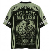 Live to Ride, Ride Today, Worry Tomorrow Cycling Mesh Jersey