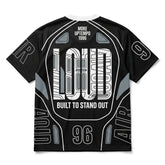 Loud Of Design Mesh Jersey Matching Air More Uptempo 96 Black White 2026 Jersey