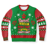 Make Me a Candy Cane Christmas Sweater – Funny Ugly Holiday Sweatshirt