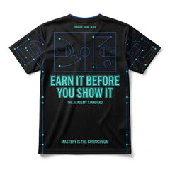 Mastery Is The Curriculum Mesh Football Jersey Inspired by Kobe 5 Protro EYBL Academy Jersey