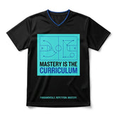 Mastery Is The Curriculum Mesh Football Jersey Inspired by Kobe 5 Protro EYBL Academy Jersey
