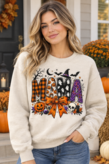 Mockup nữ US mặc sweatshirt