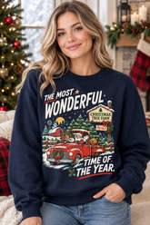 Mockup nữ US mặc sweatshirt