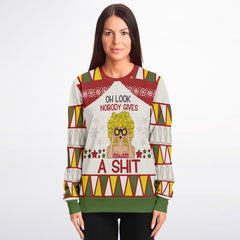 Oh Look, Nobody Gives A Sht Christmas Sweater – Funny Ugly Holiday Sweatshirt