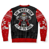 Oh What Fun It Is To Ride Christmas Sweater