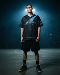 Own The Night Mesh Jersey Inspired by Air Jordan 11 Gamma Blue Jersey