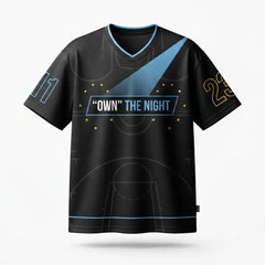 Own The Night Mesh Jersey Inspired by Air Jordan 11 Gamma Blue Jersey