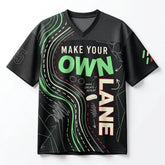 Own Your Lane Mesh Football Jersey Inspired by Aya Brown x Air Max 95 Big Bubble Jersey